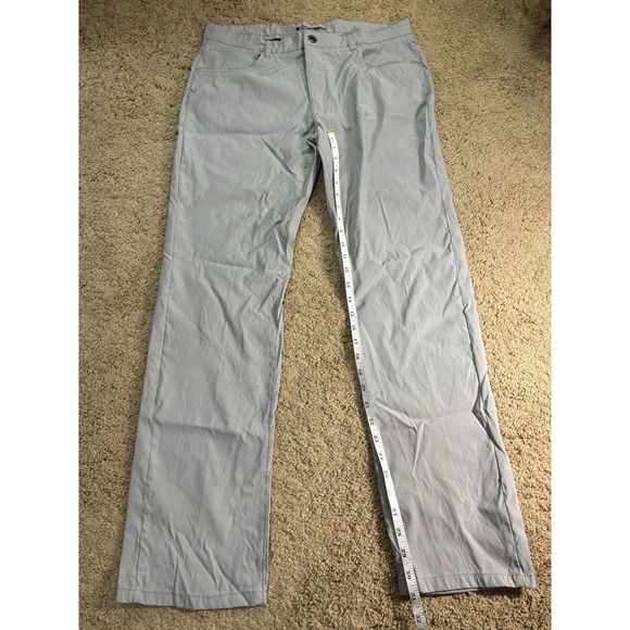Desert Dunes Tech Pants Men 34x32 Gray Stretch Performance Hiking Outdoor - Picture 9 of 11